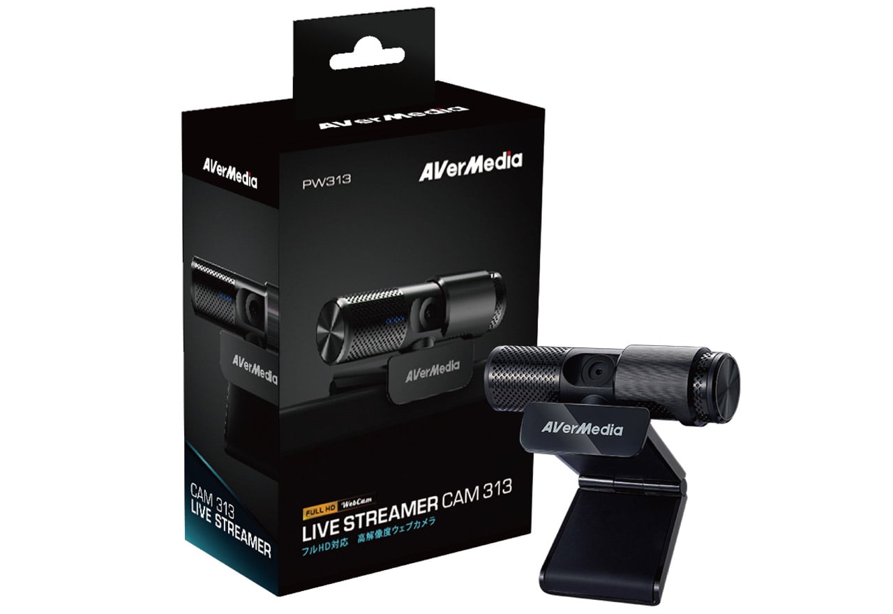 avermedia webcam live streamer cam 313