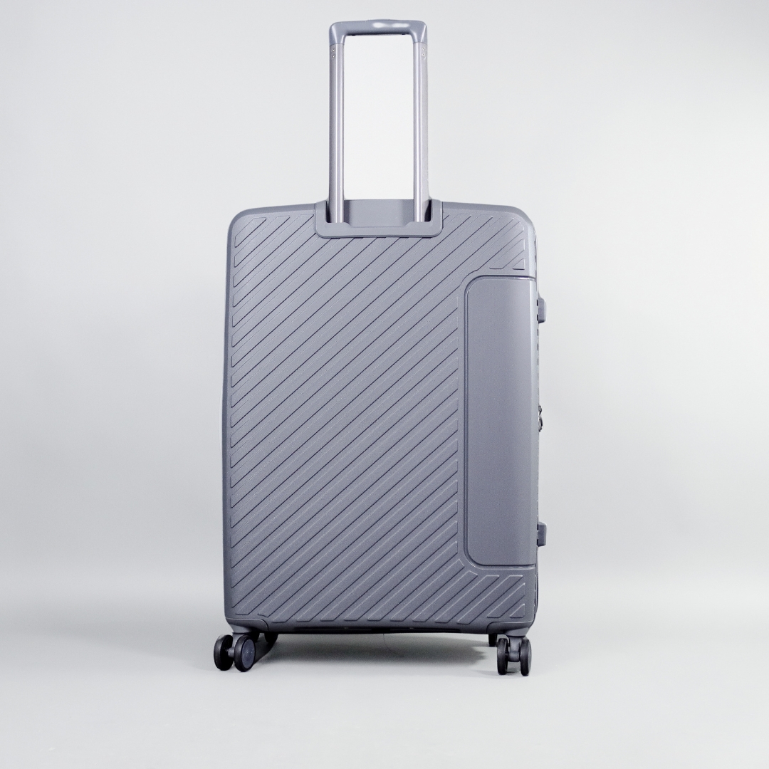 In Nepal Crocodile Brand Luggage Small Leather Suitcase, Red Croc