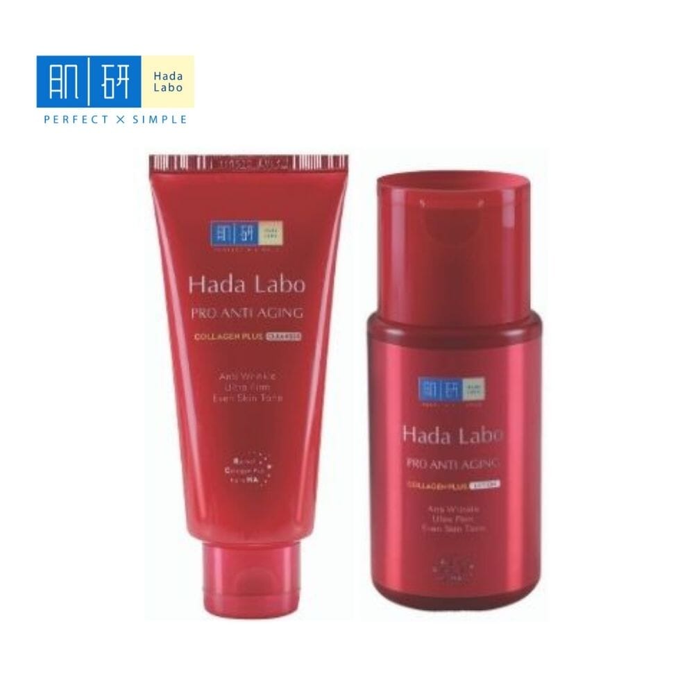 hada labo anti aging cleanser