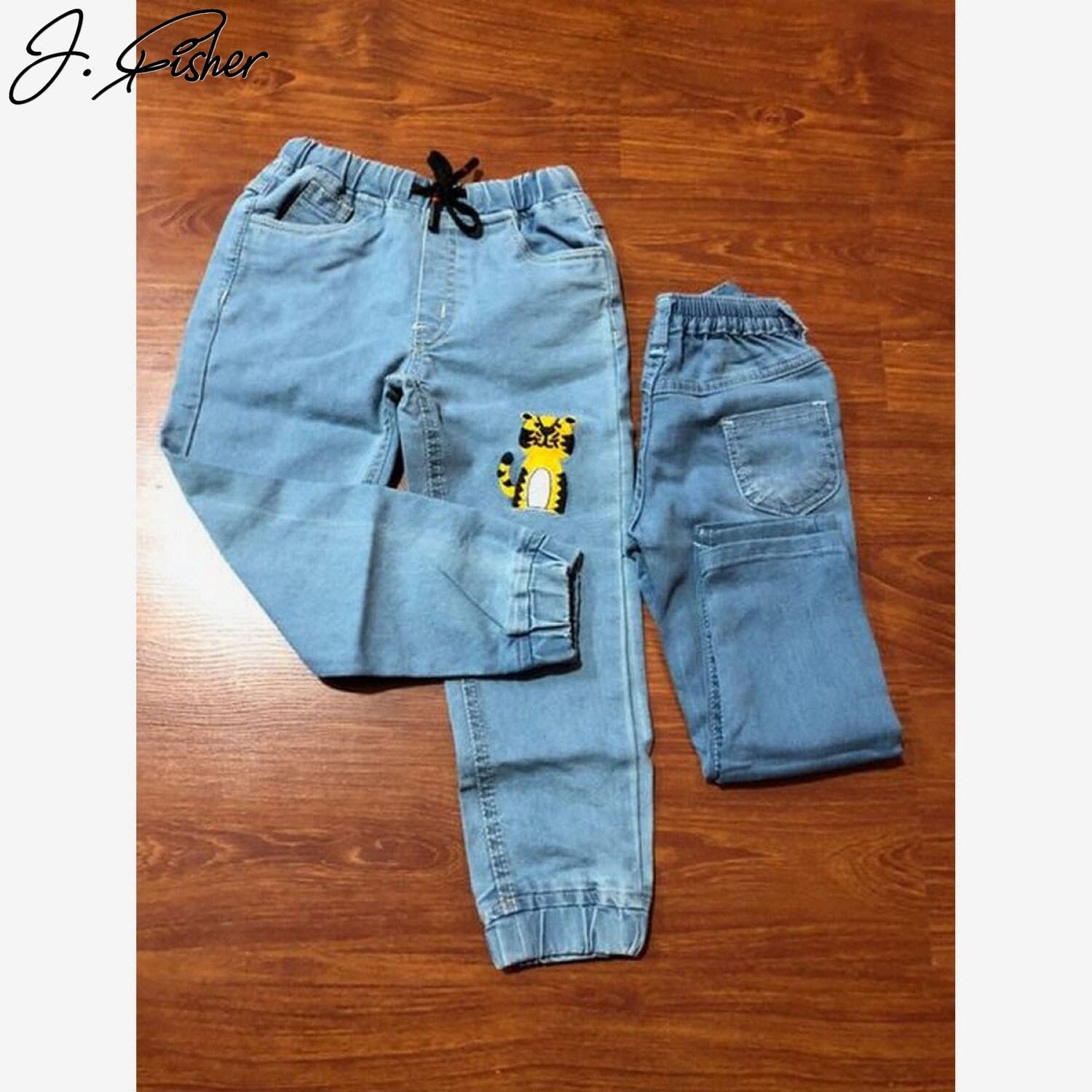 J.Fisher Kids Denim Pant Pack Of 2