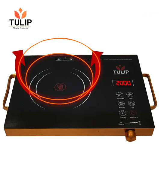 Tulip Infrared Touch Induction Cooktop TIRI01 Nexa 2000W
