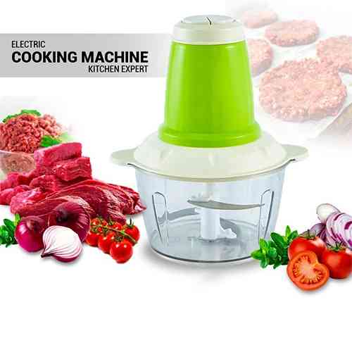 2l Capacity Electric Meat Grinder Chopper, Fruit Vegetable Nuts Mincer