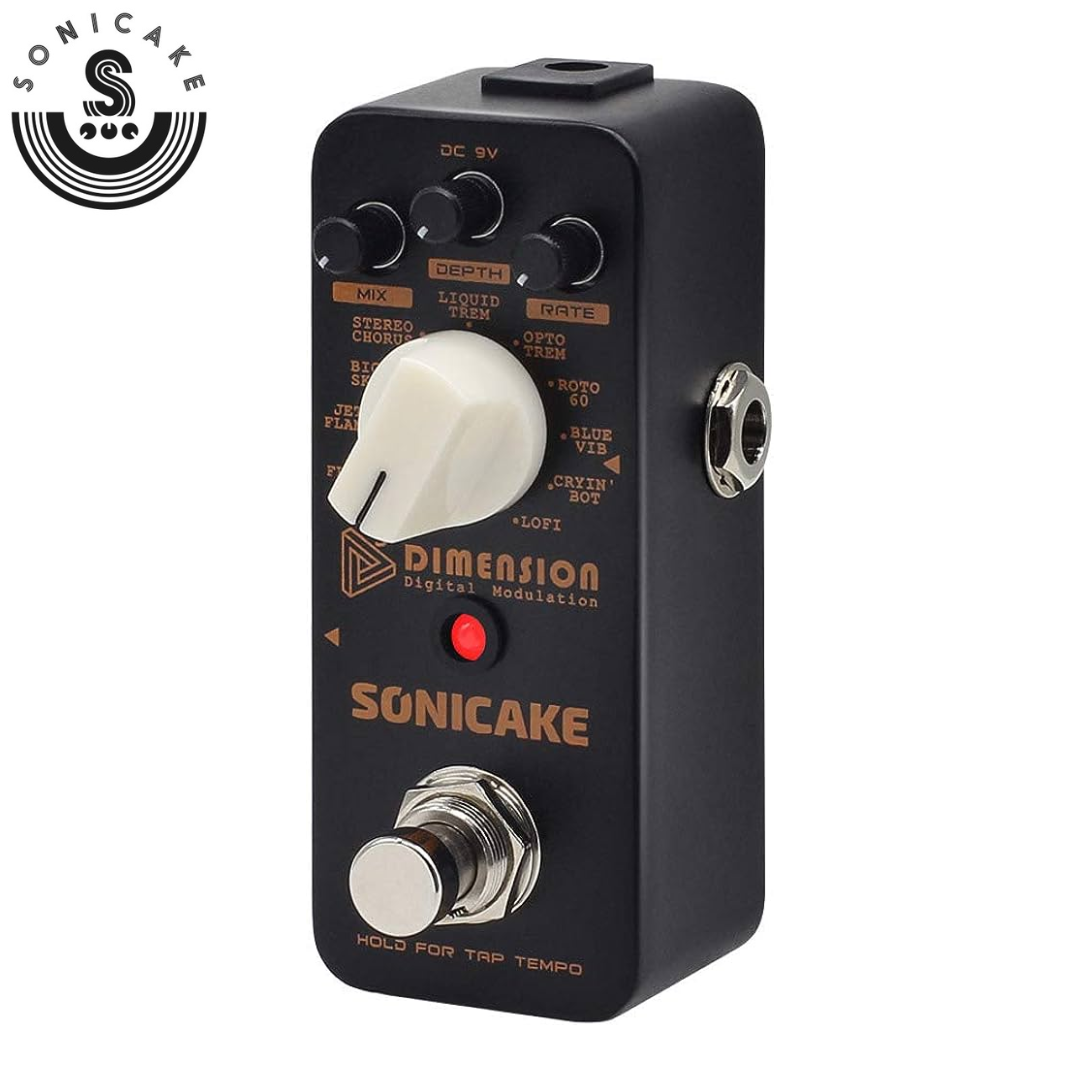 Sonicake 5th Dimension - 11 Mode Digital Modulation Pedal