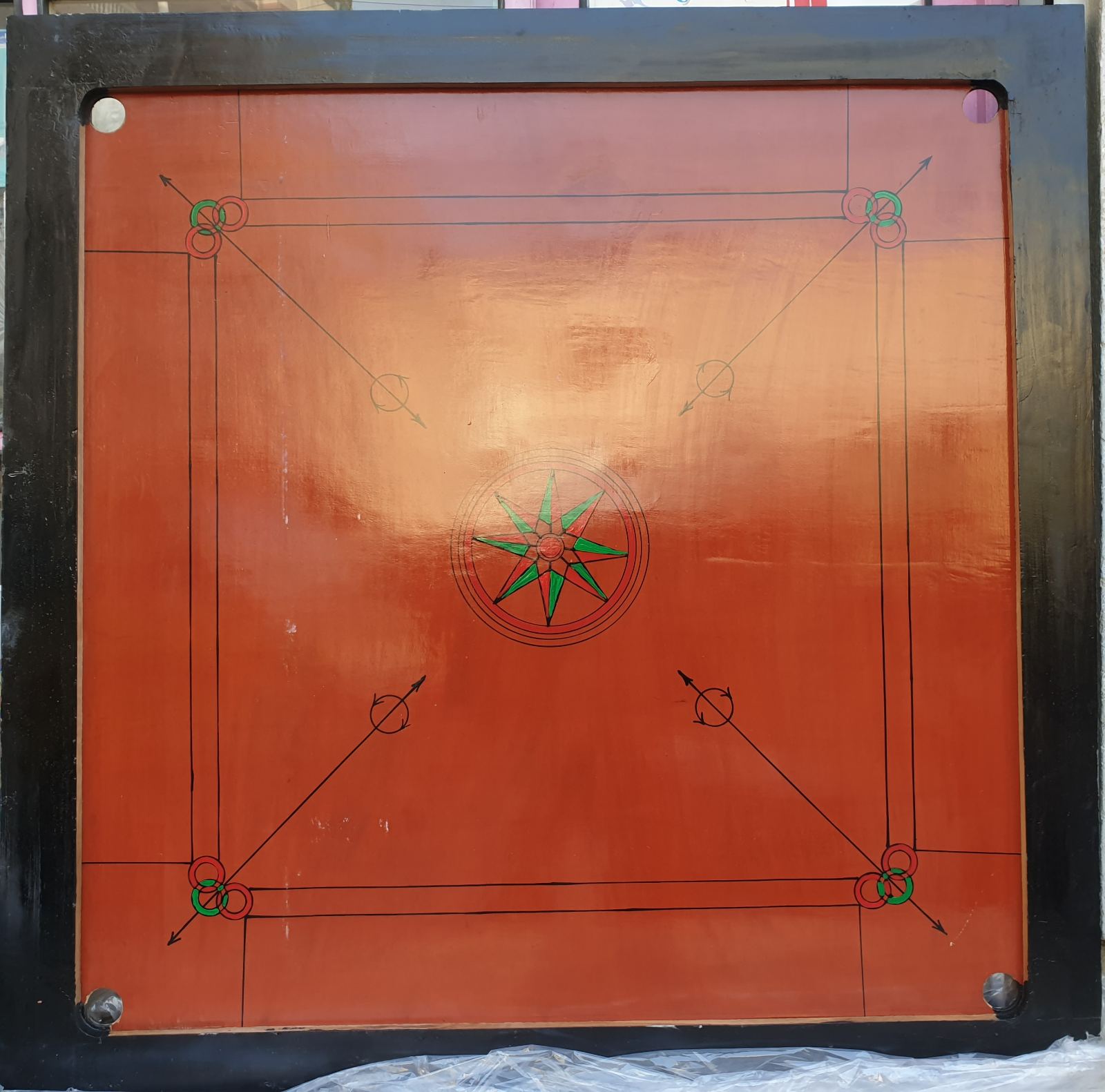 Carrom Board 54 Biggest Size, Nepali Board With Goti, Striker And