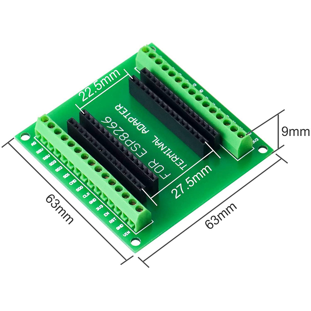 Development Board ESP8266 Breakout Board GPIO 1 Into 2 for 38 Pins ...