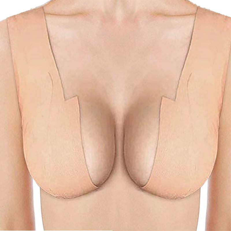 Boob Tape Bras 5M Women Breast Nipple Covers Push Up Bra(Multicolour)