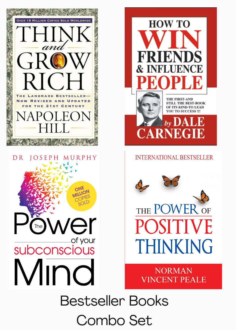 Power Of Your Subconscious Mind+ Think And Grow Rich+ Power Of Positive ... image.