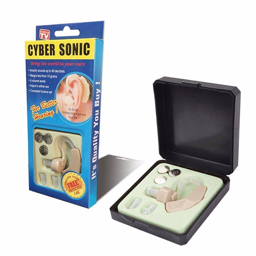 Hearing Aid With 10 Pcs Extra Battery Cyber Sonic For Better Hearing