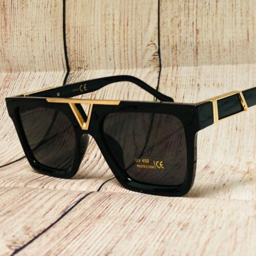 Men's Sunglass Designer Square Retro Shades Frame Shades Gangster