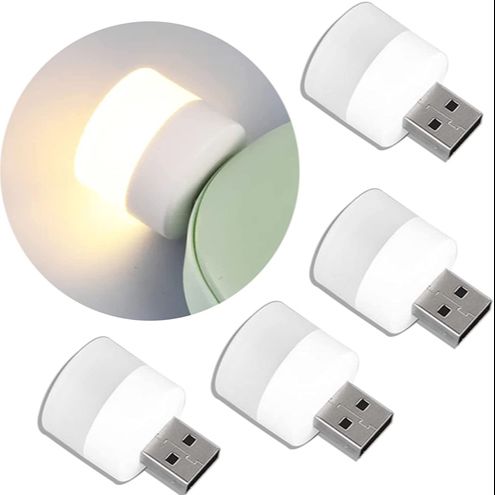 Flexible USB 2.0 Low Power Consumption LED Light-5 Pcs