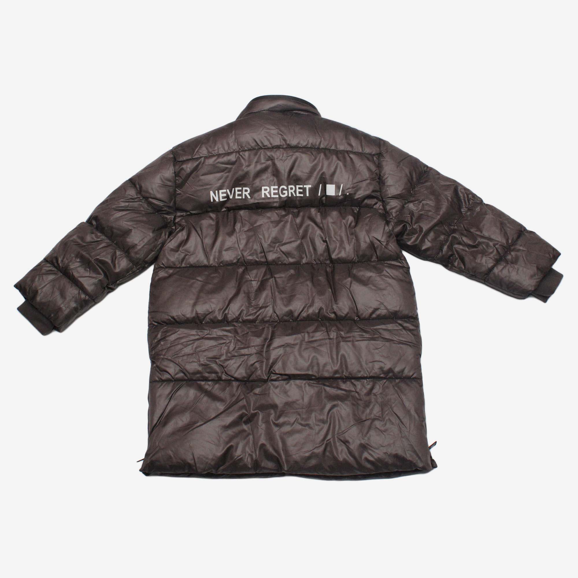 Calvin klein multi hot sale logo puffer jacket