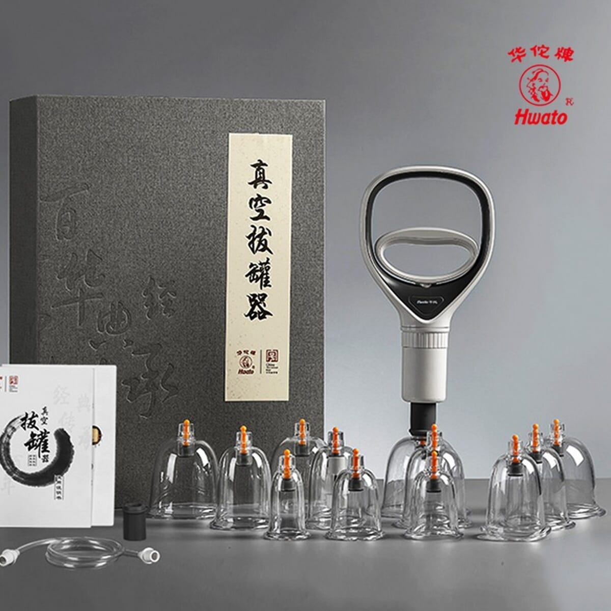 Professional Acupoint Cupping Therapy Kit With Vacuum Magnetic Pump