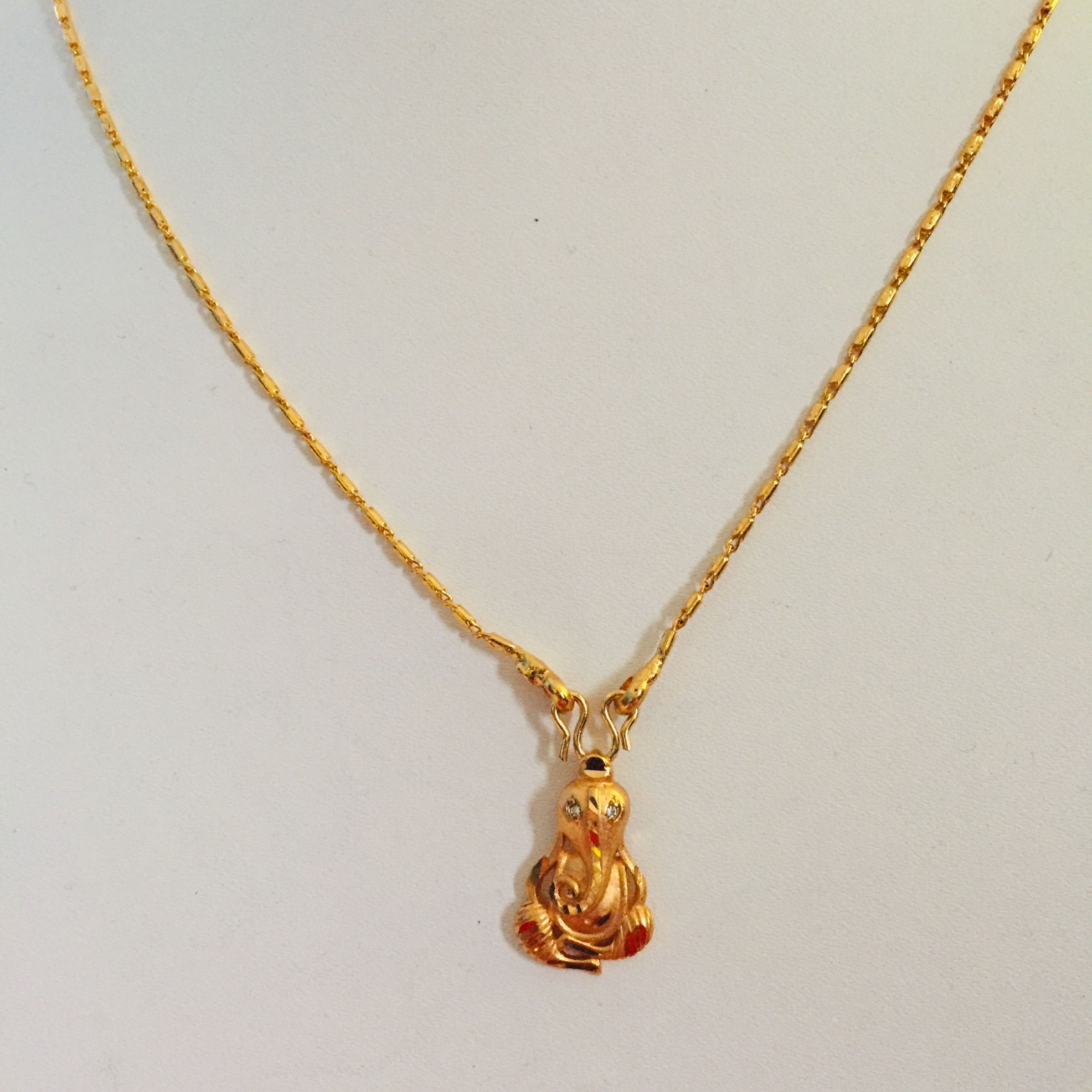 Gold Plated Panchadhatu Chain With 