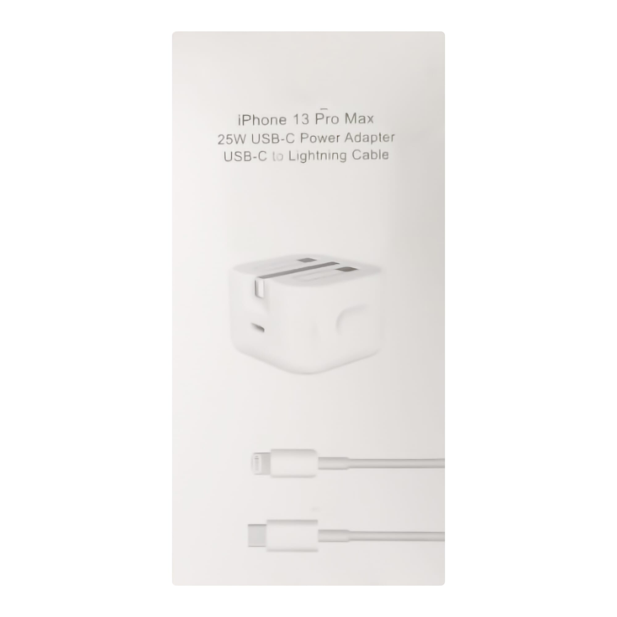 USB-C Port Compact Power Adapter Charger 25W For Iphone 13 Pro Max ...