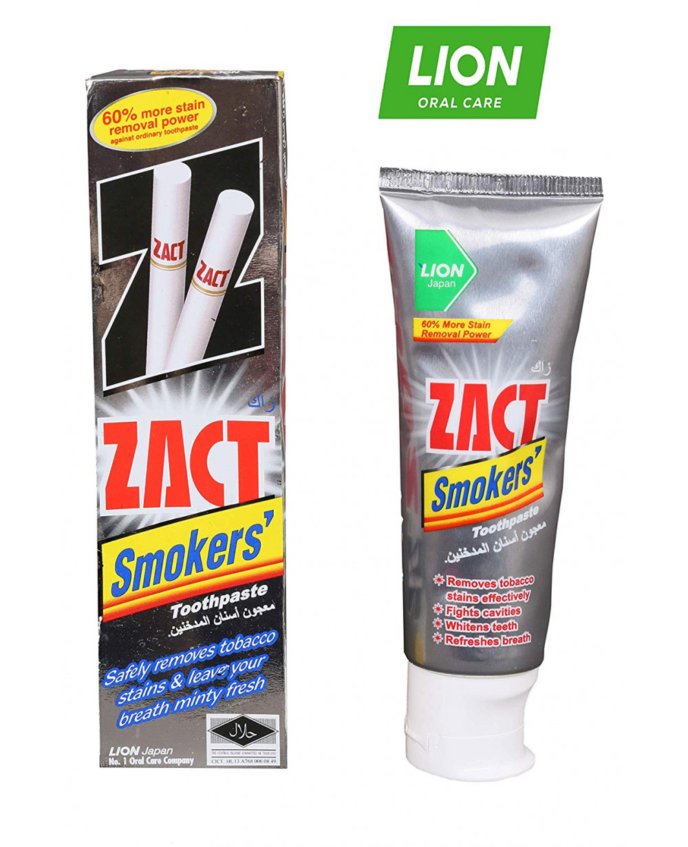 Zact Smoker Strain Removal Toothpaste 100g ubicaciondepersonas.cdmx