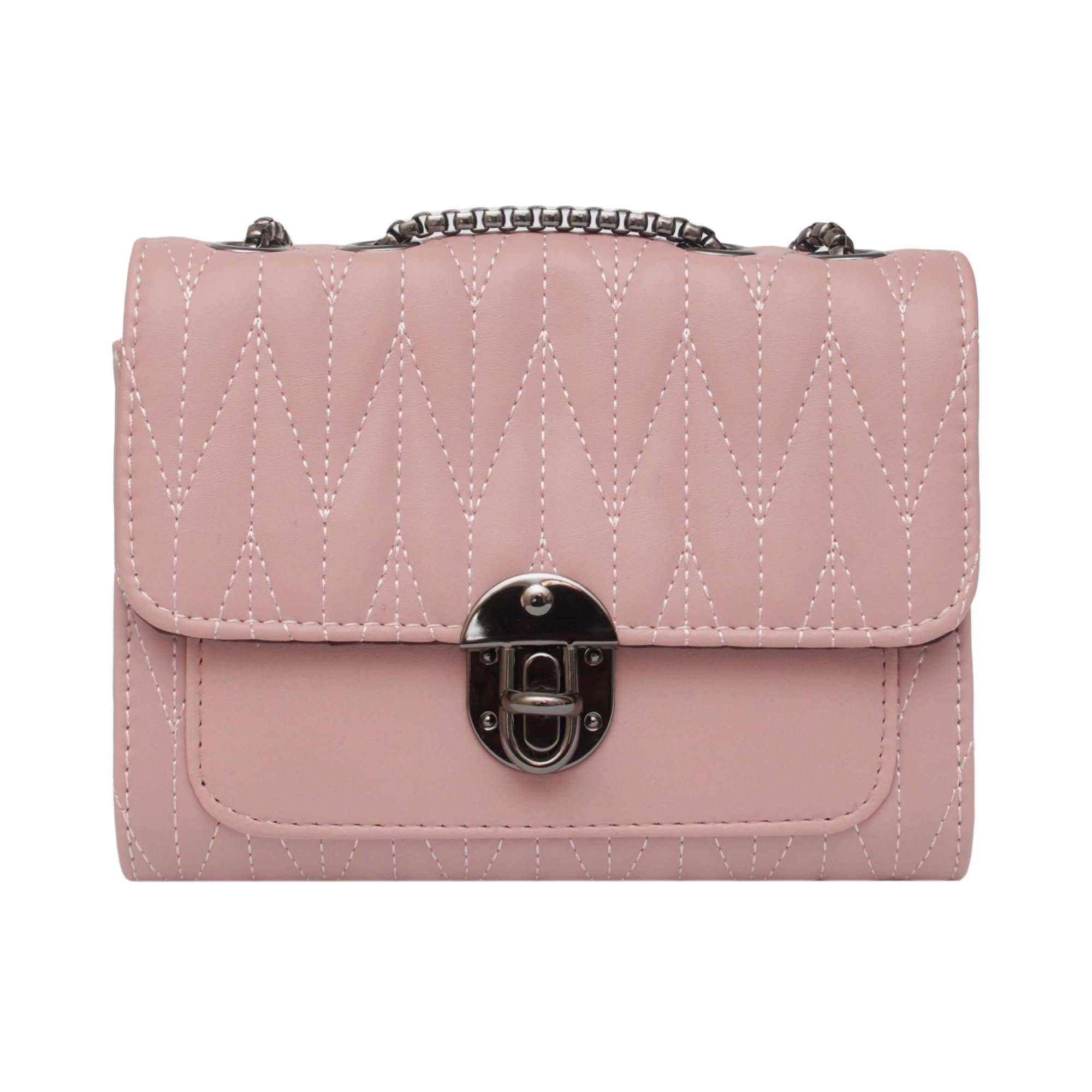 Pink hand clearance purse