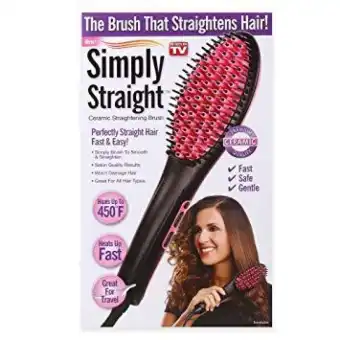 hair straightener brush daraz