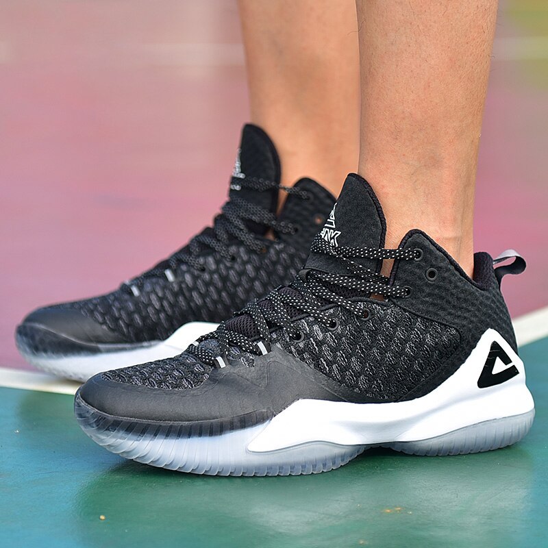 PEAK Basketball Shoes Black For Men E222031A ubicaciondepersonas.cdmx