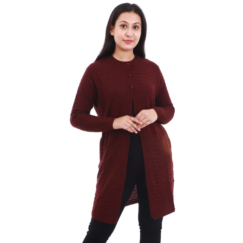 long kurti sweater design