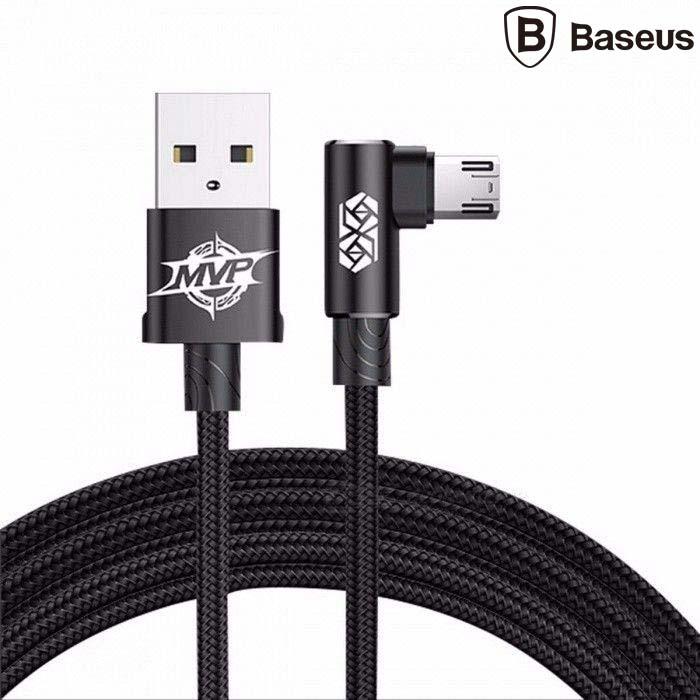 Genuine BASEUS MVP Elbow 2A Micro USB Data Sync Charger Cable 1m Huawei