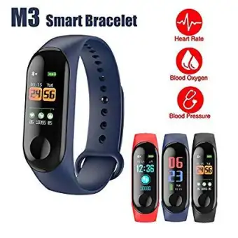 m3 intelligence bluetooth health wrist smart band watch