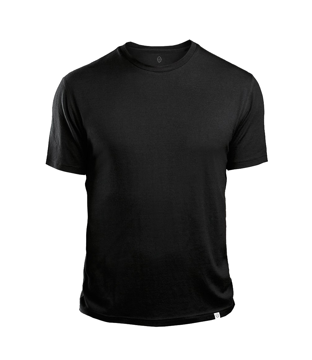 Pure black t shirt hotsell