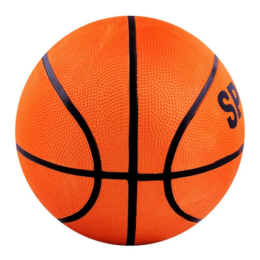 Sports Indoor/Outdoor Rubber Basketball - For Indoor And Outdoor Play
