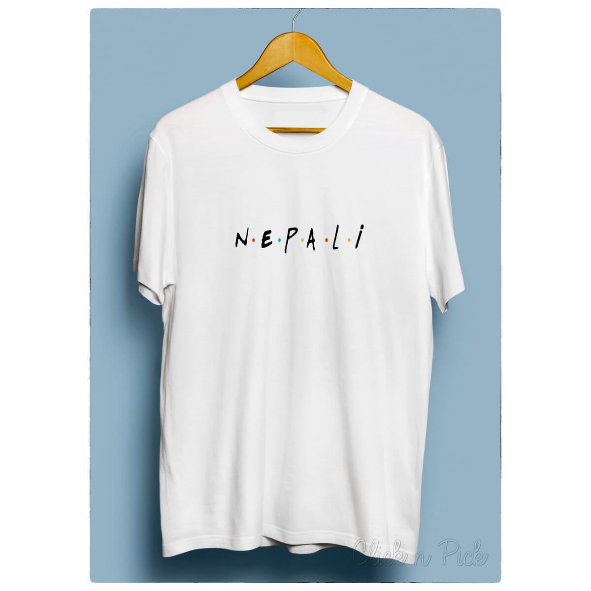 Nepali Custom Printed Tees for Unisex 