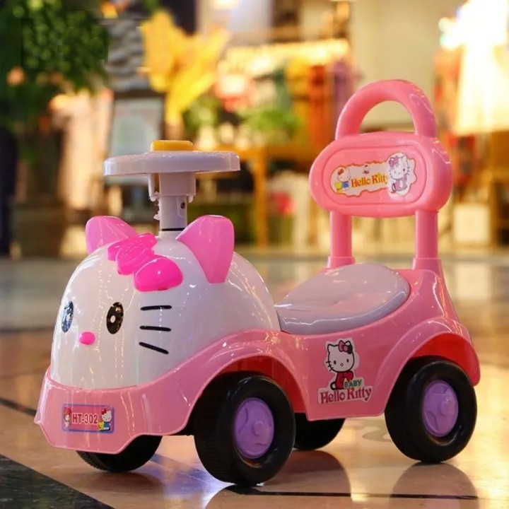 Hello kitty cheap baby car