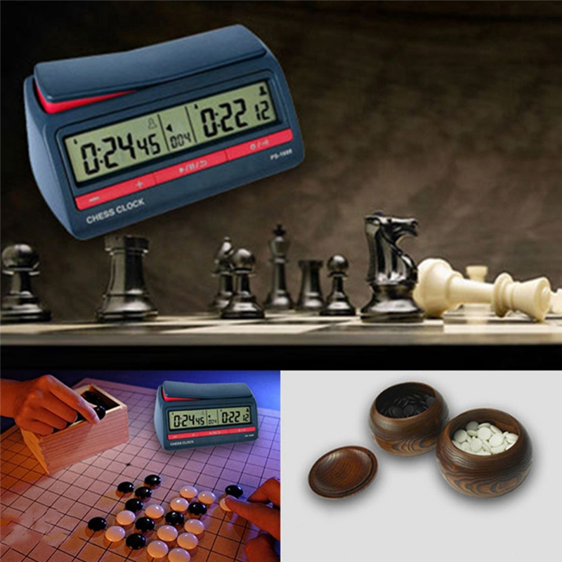 2X Advanced Chess Digital Timer Chess Clock Count Up Down Board Game ...