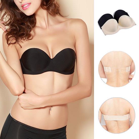 Spencer 2Pcs Womens Strapless Push Up Invisible Nepal