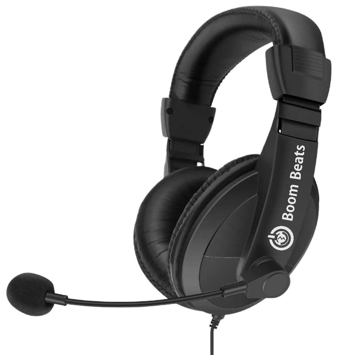 Boom Beats H5 Wired Headset with Microphone for PTE and Online class