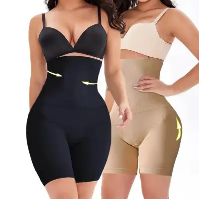 SHAPERX Shapewear for Women Tummy Control Panties Seamless High-Waisted  Body Shaper Shorts Butt Lifter, Beige, Large : Buy Online at Best Price in  KSA - Souq is now : Fashion
