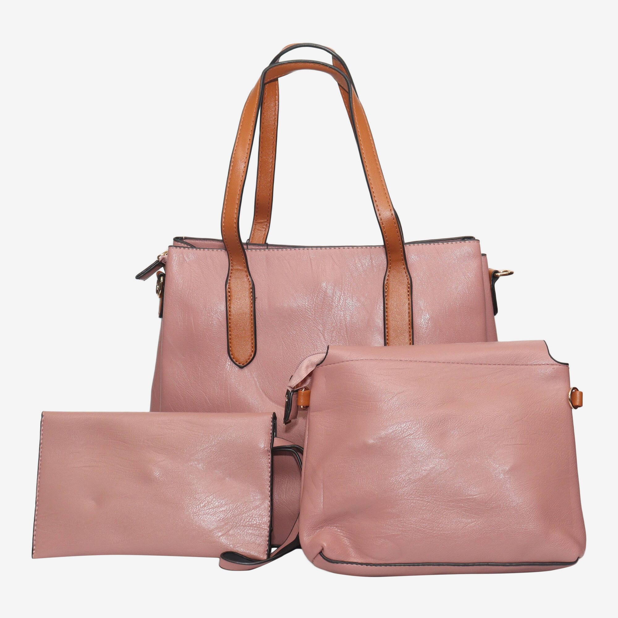 Amor soft leather discount tote