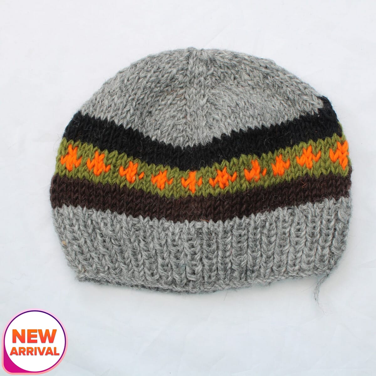 Multicolor Woolen Cap For Men: Buy 