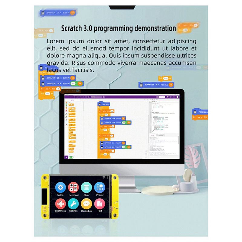 ESP32 240x320 Smart Display Screen 2.8 Inch LCD for LVGL WIFI&Bluetooth ...