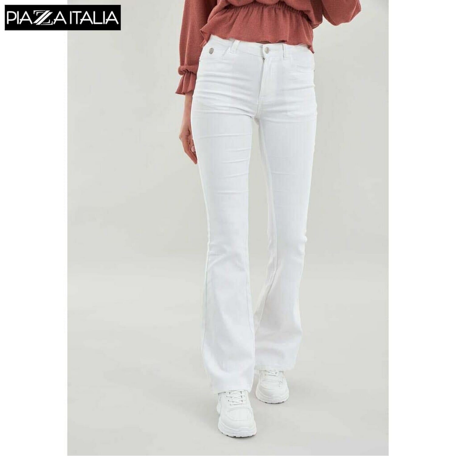 PIAZZAITALIA White Boot Cut Jeans For Women - 25004: Buy Online at Best  Prices in Nepal | Daraz.com.np