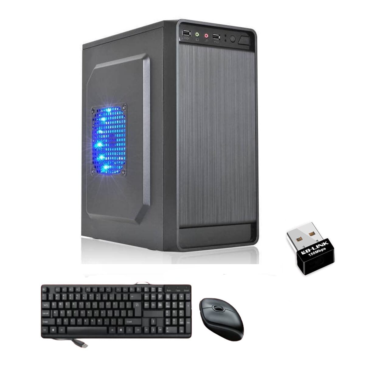 Wifi Desktop Computer CPU Assemble intel Core i5 4GB RAM 256GB SSD Window 10