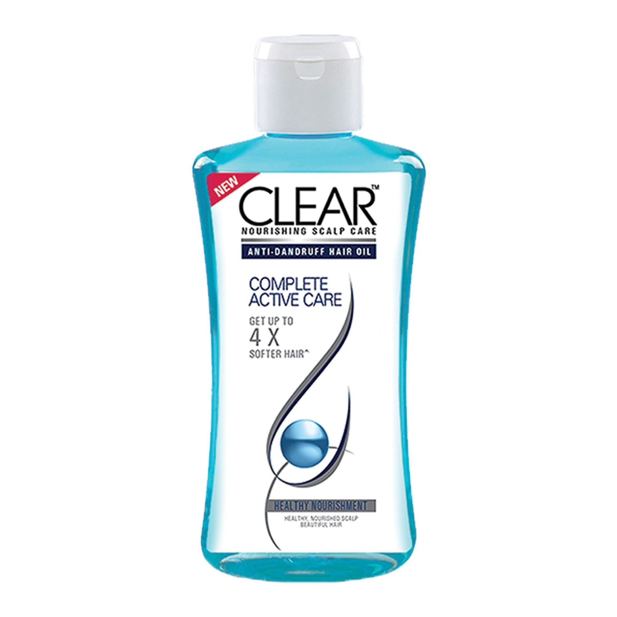 Clear hair deals oil