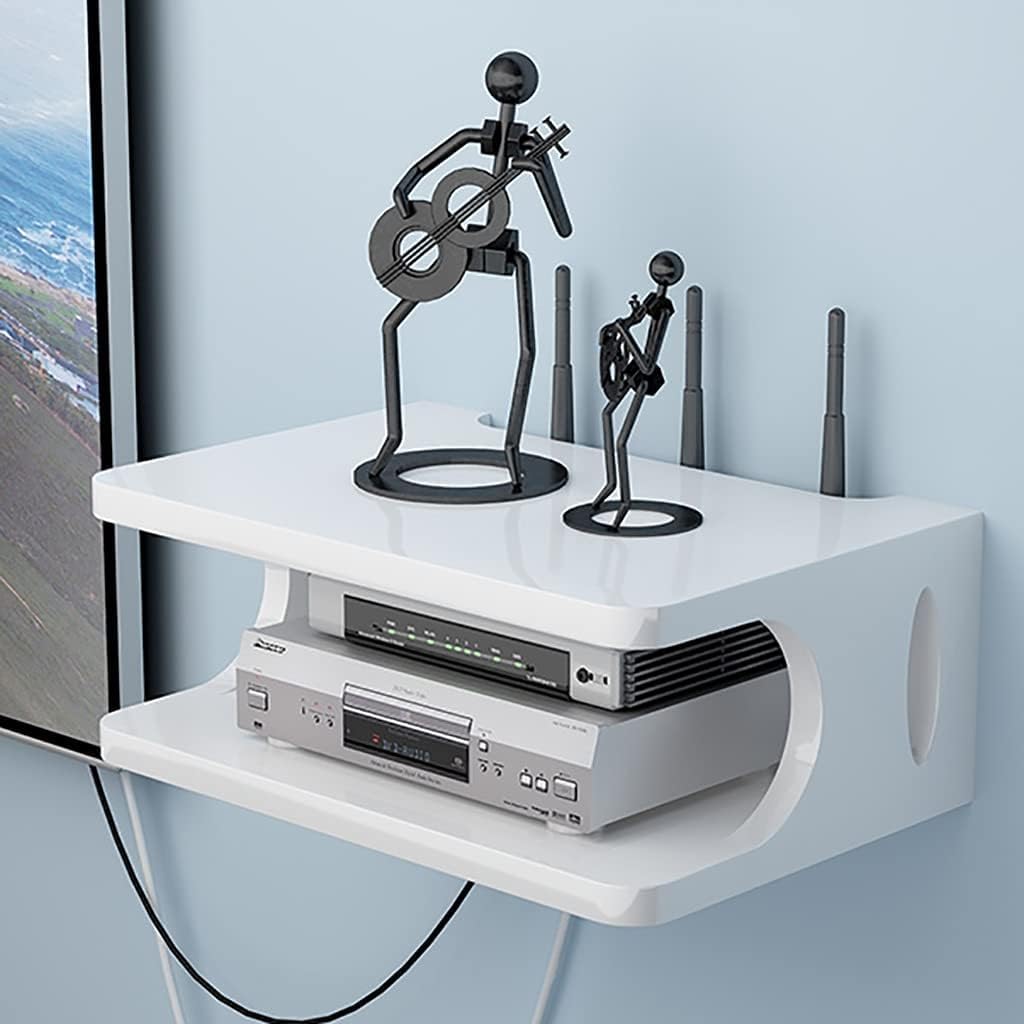 Kamakhya Shopping Floating Set top Box Stand Wall Shelves Wall Mount