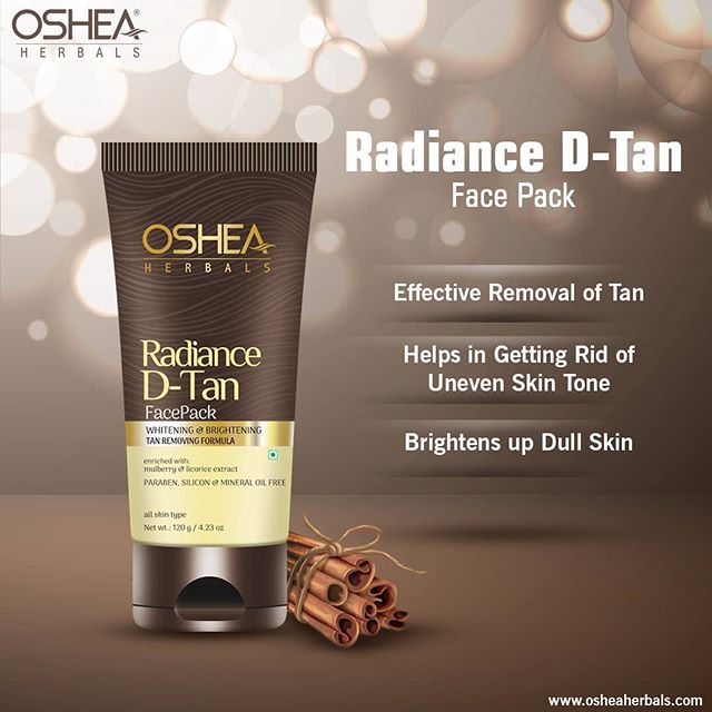 Oshea Herbals Radiance D-Tan Face Pack (120gm)