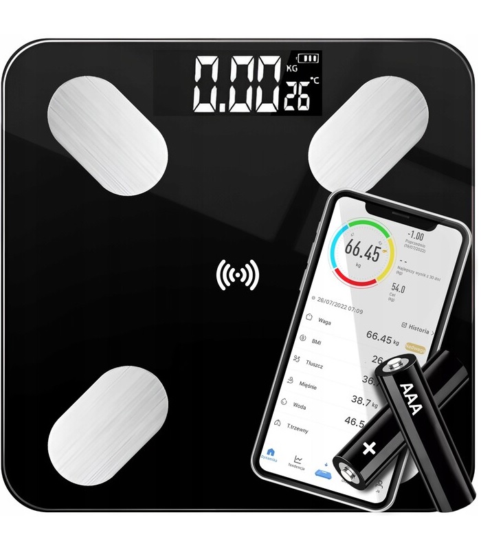 Digital Bathroom Scales Little Balance 8655 Blue/White 180 kg