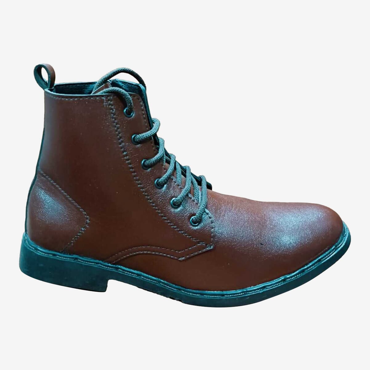 Brown Leather Chelsea Long Ankle Boots For Men Price in Nepal