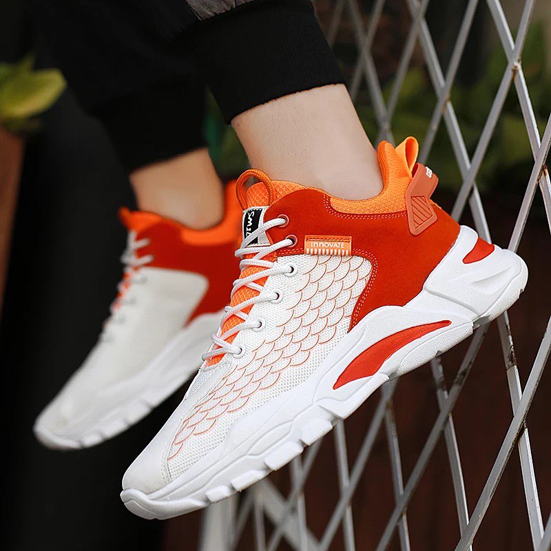 Breathable Lace Up Basketball Shoes For 
