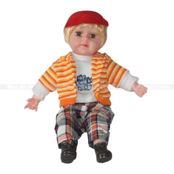 plastic baby boy doll