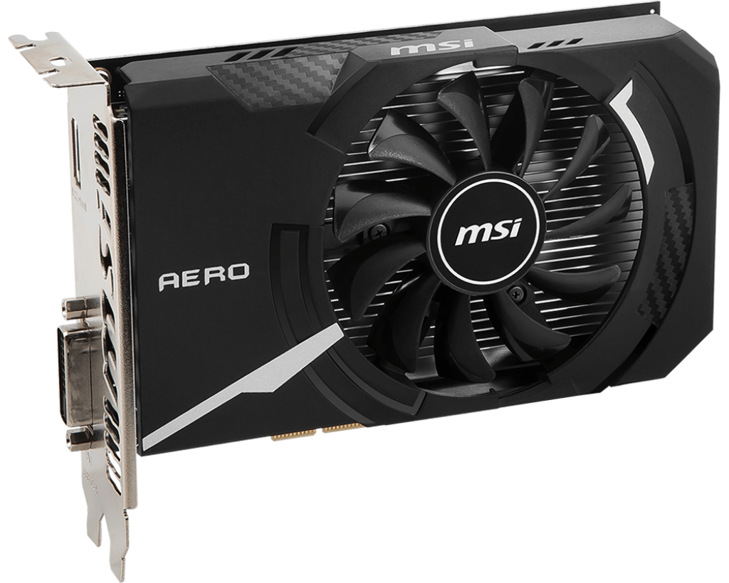 MSI GeForce GT 1030 Aero ITX 2G D4 OC Graphics Card 2GB GDDR4