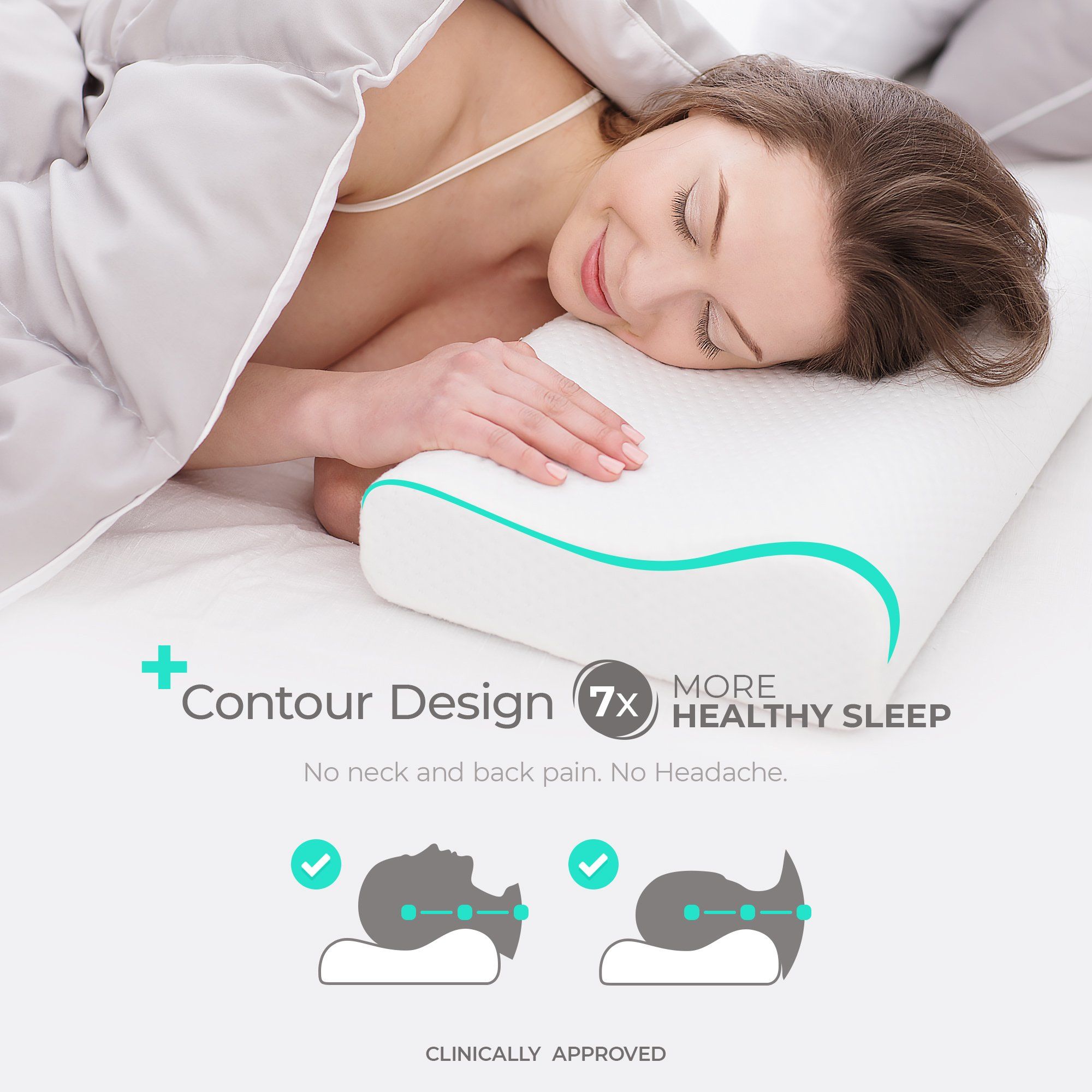 memory foam pillow causes headache