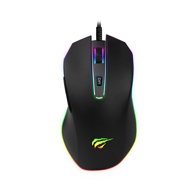 HAVIT MS837 7000DPI RGB Backlit Programmable Gaming Mouse