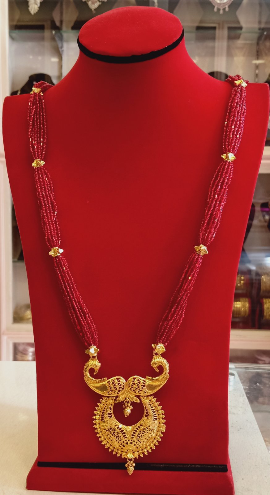 Gold mangalsutra rani on sale haar