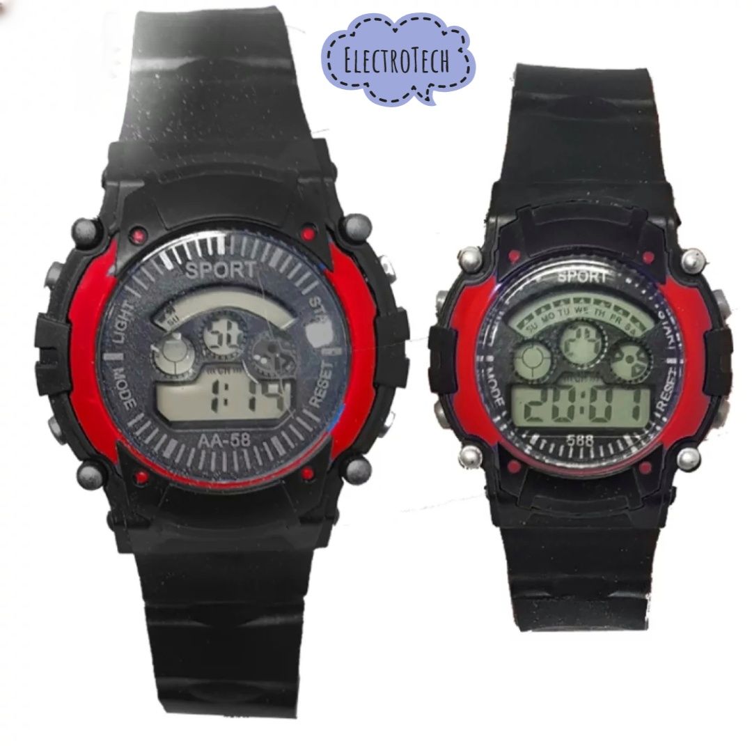 Multifunctional 2 Pic Pack Of Digital Clock For Kids